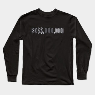 Boss Design Long Sleeve T-Shirt
